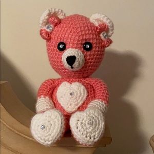 Hand Knitted Teddy Bear